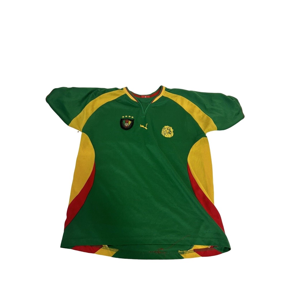 Mens Cameroon‎ Soccer Shirt Size Large 2000-01